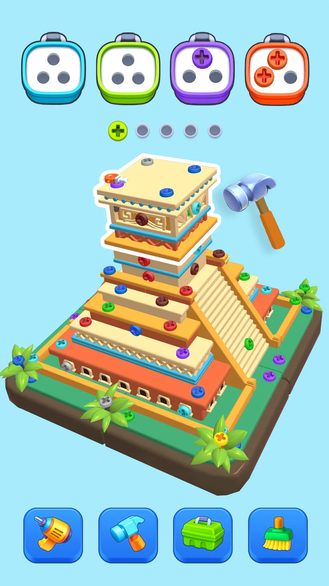 疯狂拧螺丝游戏螺丝