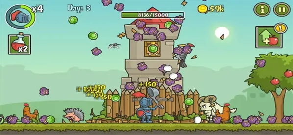 城堡破坏者力量