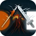 火山的转刀大乱斗手游2026-火山的转刀大乱斗官方最新版Android  1.0