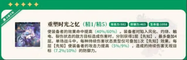 崩坏星穹铁道遗器