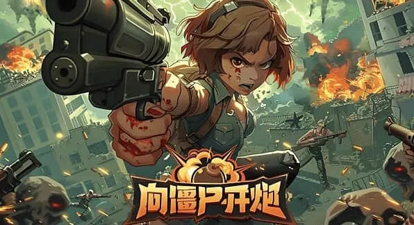 向僵尸开炮开炮