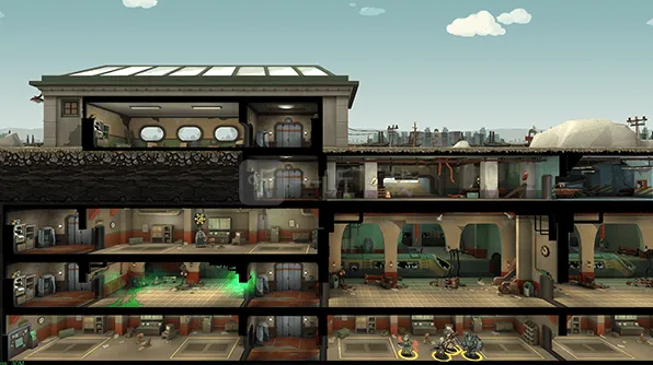 辐射避难所所有建筑大全