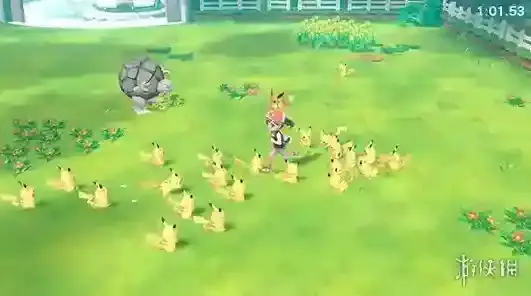 精灵宝可梦LetsGo皮卡丘伊布精灵