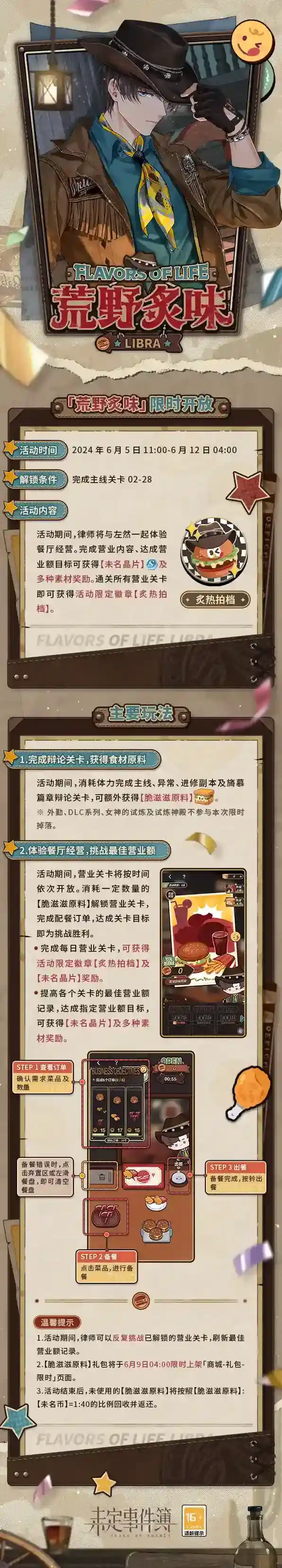 未定事件簿限时