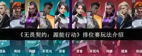 《无畏契约：源能行动》排位赛玩法介绍