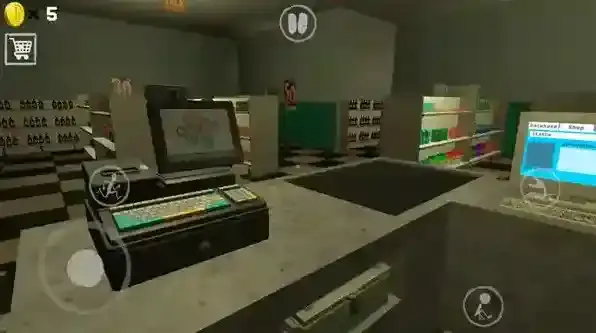 夜间伪人超市氛围