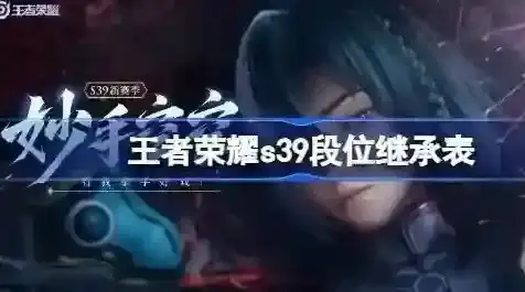 王者荣耀s39段位继承规则是什么 王者荣耀s39赛季段位继承表