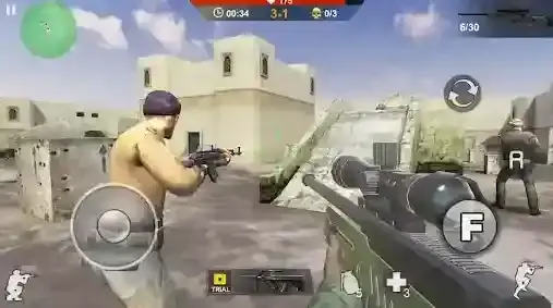 射击突击战争敌人