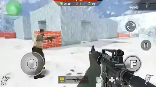 射击突击战争地图