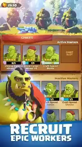 兽人采矿营地采矿