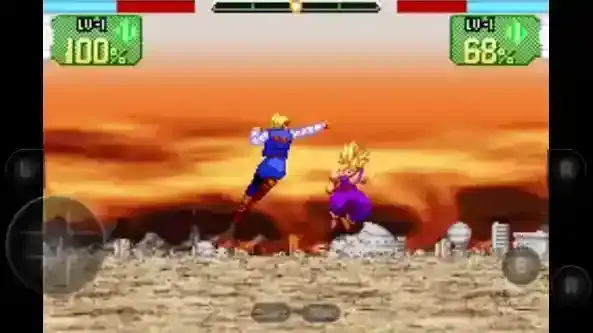 龙珠z舞空斗剧按住