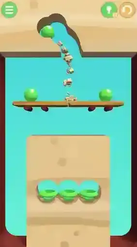 超级挖坑大师落到