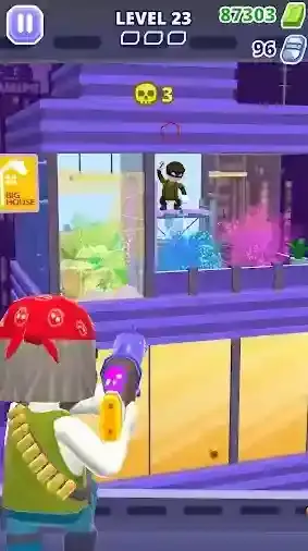 直升机逃脱3D敌人