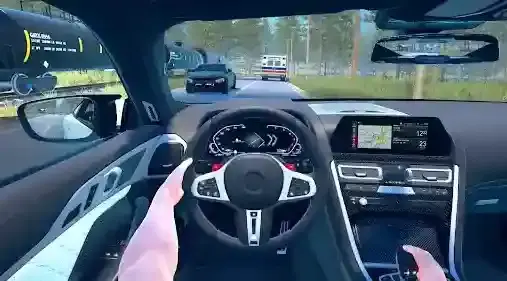 驾驶学校模拟游戏中