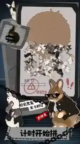 挤在一起的兔兔兔兔