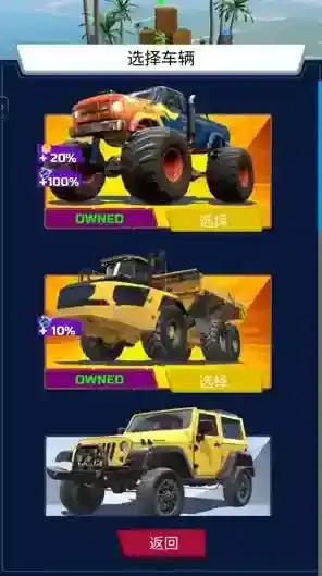 重型特技赛车车辆