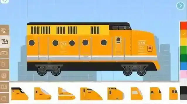 Labo积木火车儿童应用模板