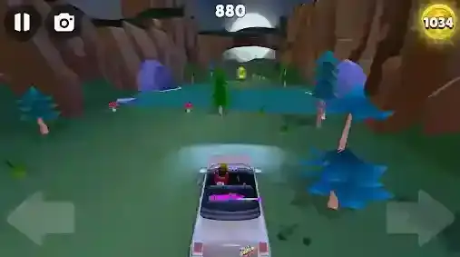 失控下山障碍物