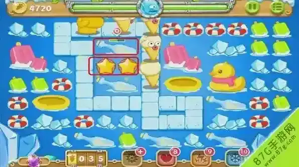 保卫萝卜2极地冒险36关图文攻略 轻松获得金萝卜