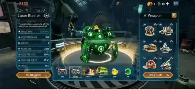 蜘蛛坦克混沌核心手游截图4