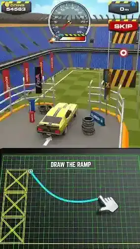 斜坡大冲刺你的距离