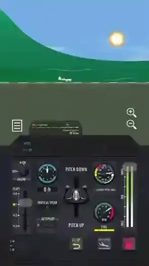 飞行模拟器2D飞机