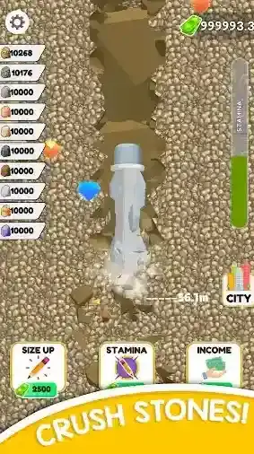 铅笔挖掘建造城市铅笔