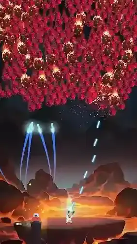 黑衣人防御敌人