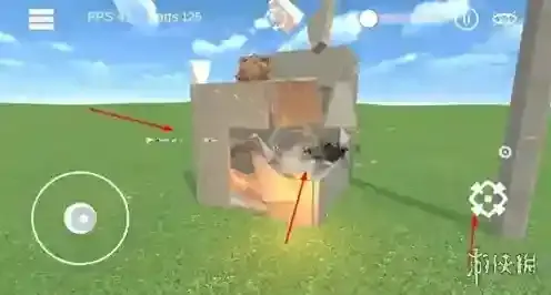 爆破物理模拟器游戏