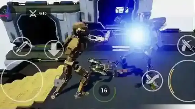 机器人剑术对决击败