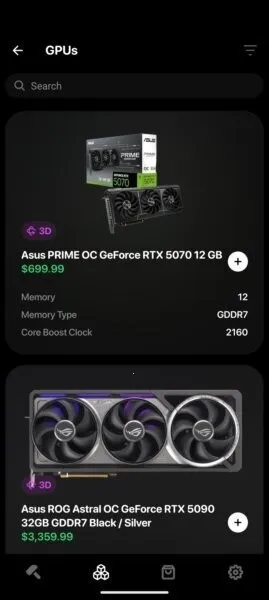 BuildCores(硬件模拟软件)手游截图1