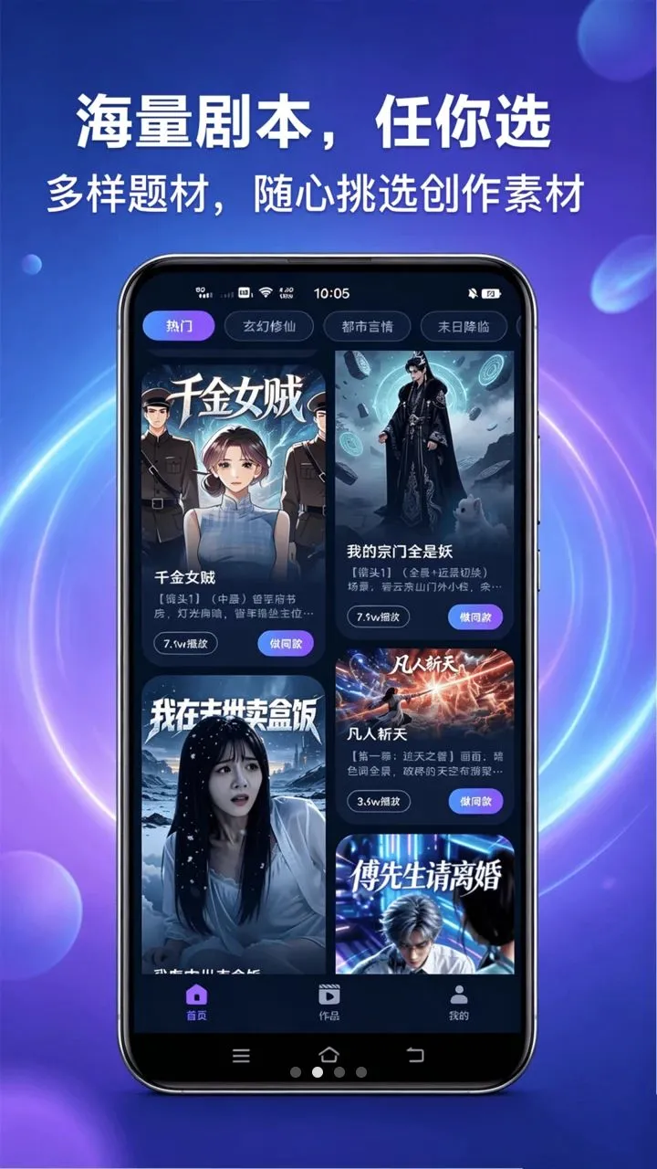 AI漫剧生成器(漫剧创作工具)应用截图2