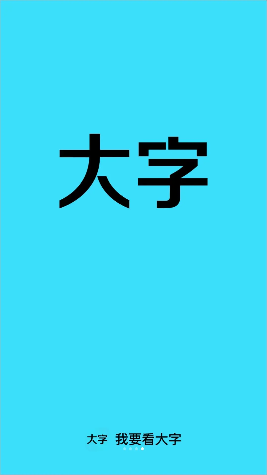 我要看大字软件(生活记录工具)应用截图4