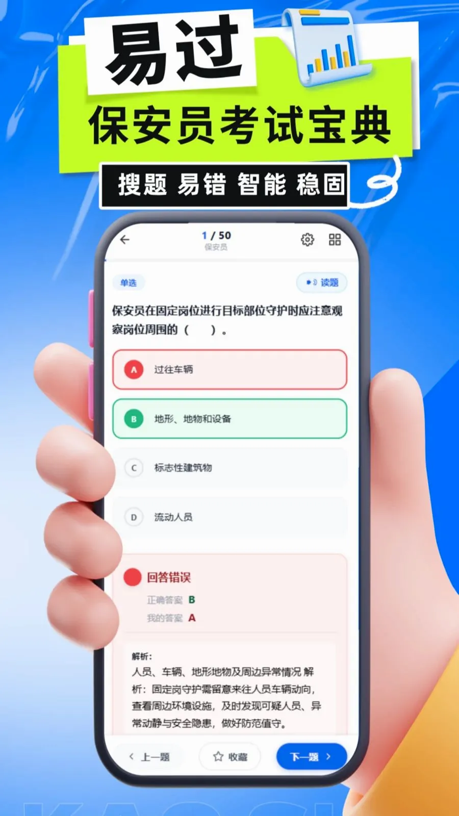 保安员考试宝典(保安考试刷题工具)应用截图1