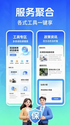 社保医保一卡通(社保核算工具)应用截图4