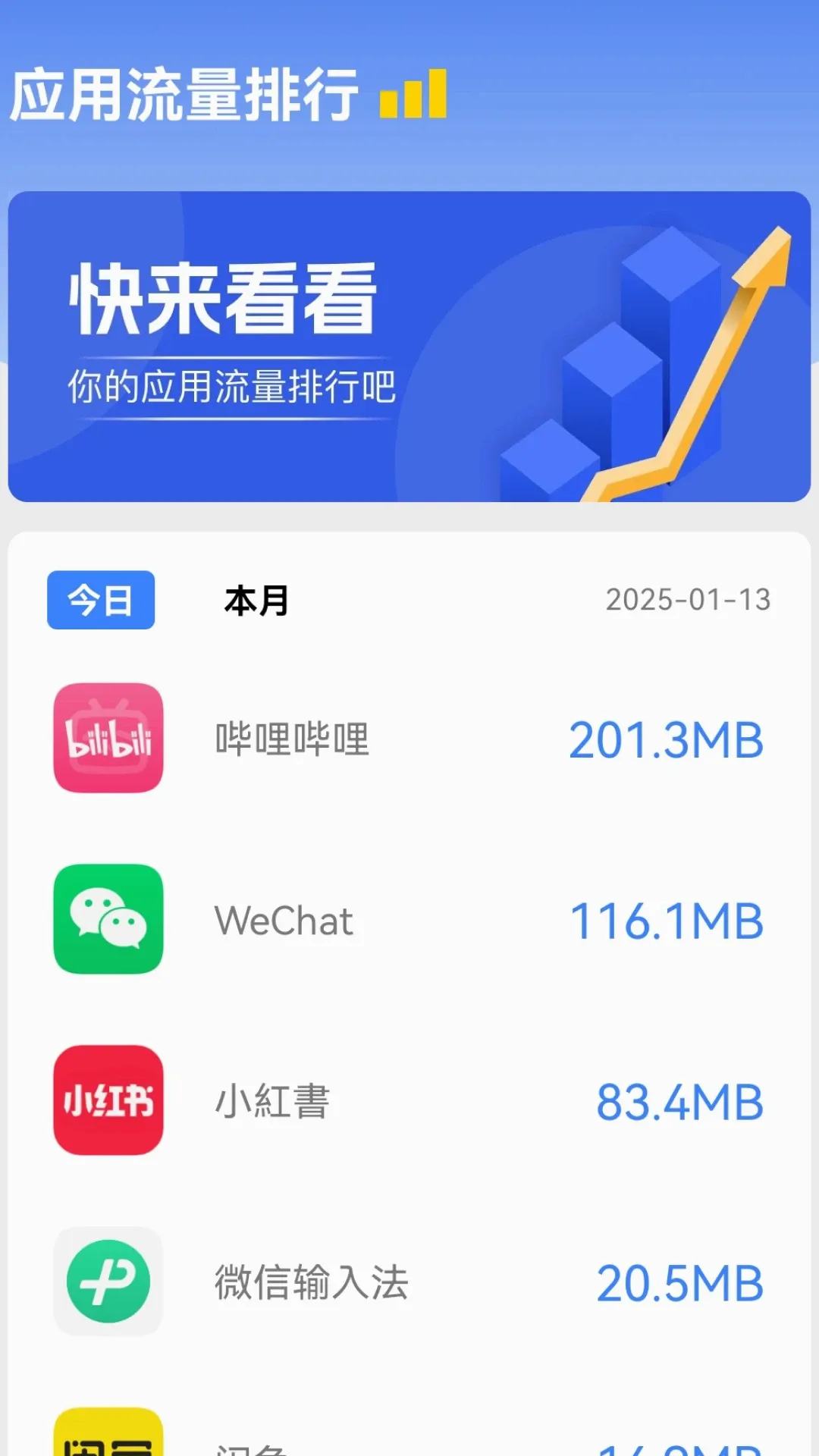 5G流量通(智能流量管理)应用截图2