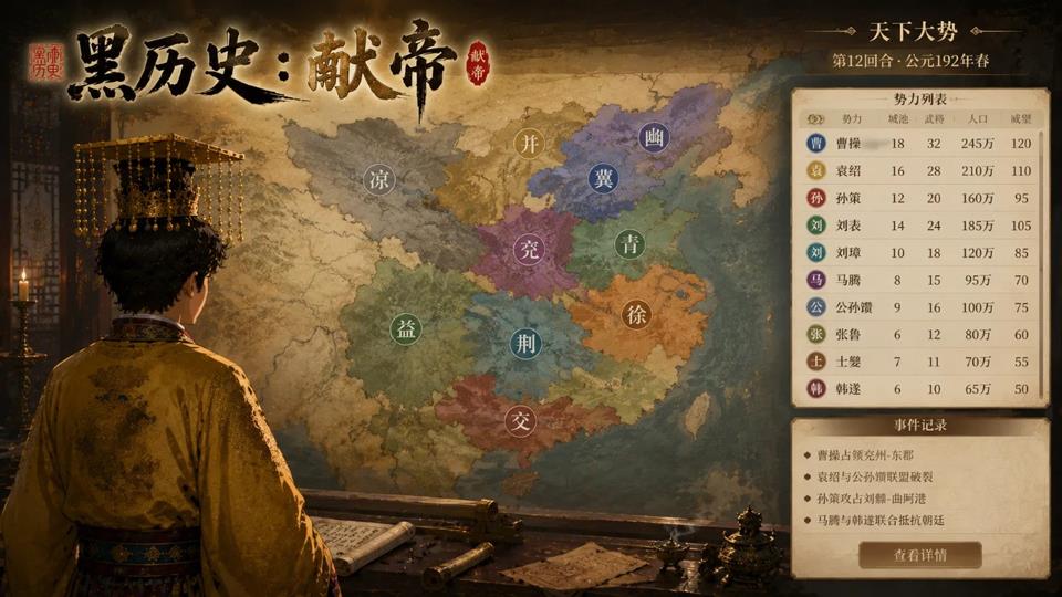 黑历史献帝手游截图4