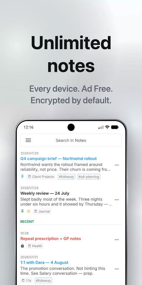 notesnook App应用截图1