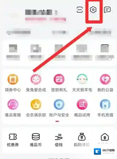 唯品会怎么切换深色主题外观