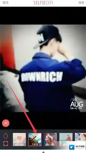 《潮自拍》添加特效的方法介绍