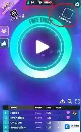 《脸部跳舞机》无法选歌的解决办法