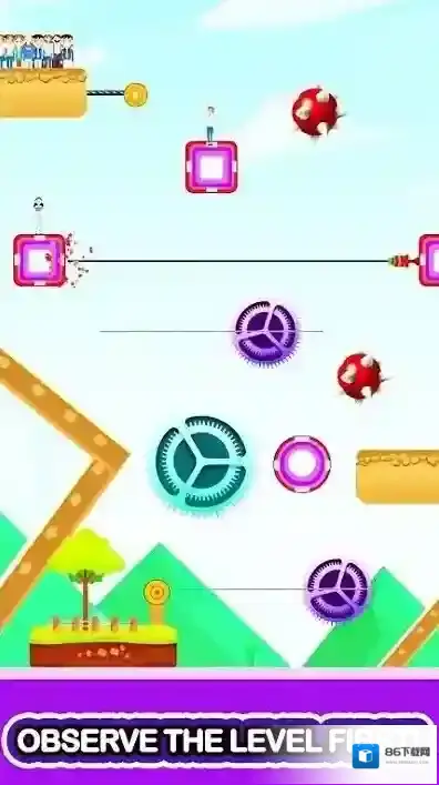 滑索救援冒险滑轮