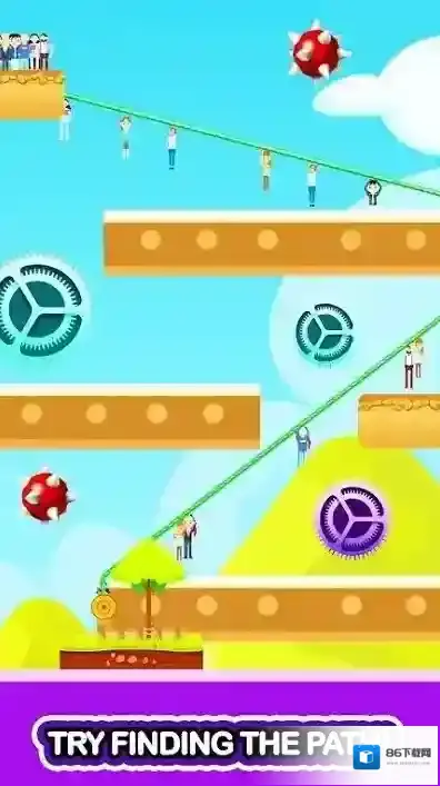 滑索救援冒险救援