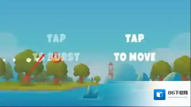 惊人的飞行冒险障碍