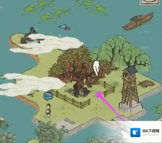 江南百景图祈福树