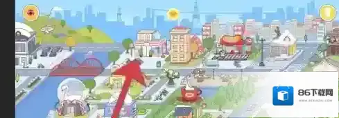 米加小镇世界地图