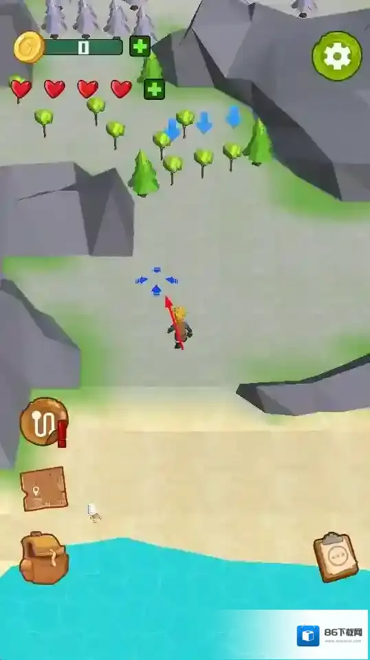 荒岛生存资源保卫战