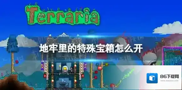 泰拉瑞亚地牢里的特殊宝箱怎么开 地牢特殊宝箱开法介绍