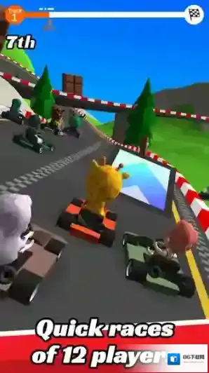 动物卡丁车游戏