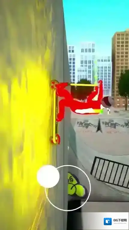 弹弓滑板车游戏障碍